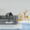 Bull Statue Ornament Lovely Collectible Modern Resin Sculpture Abstract Figurine And Couple