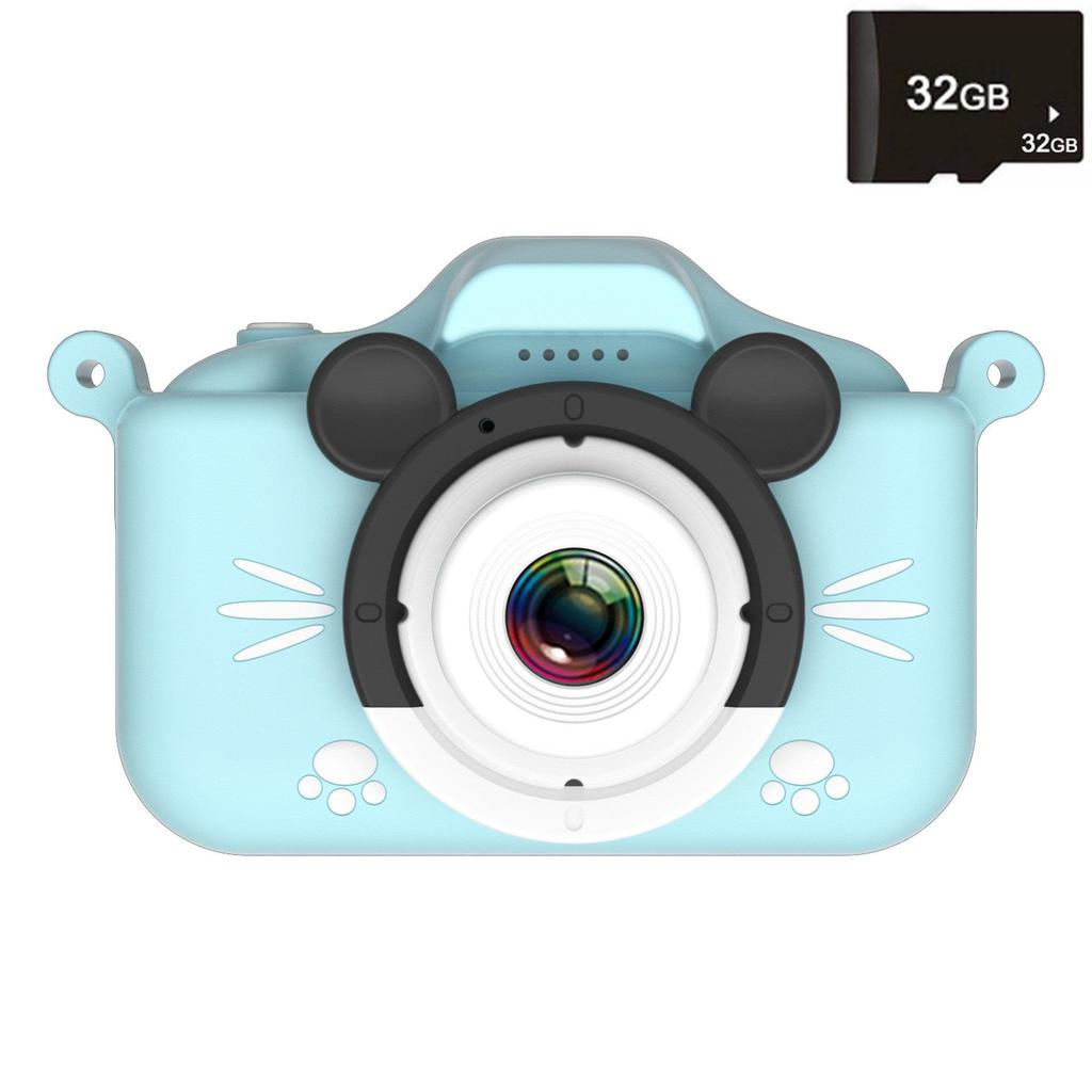 Mini X5S Children Camera Toys 2000W Pixel HD Cartoon Kids Digital Camera Cute Dual Cameras SLR Camera Kid Toy
