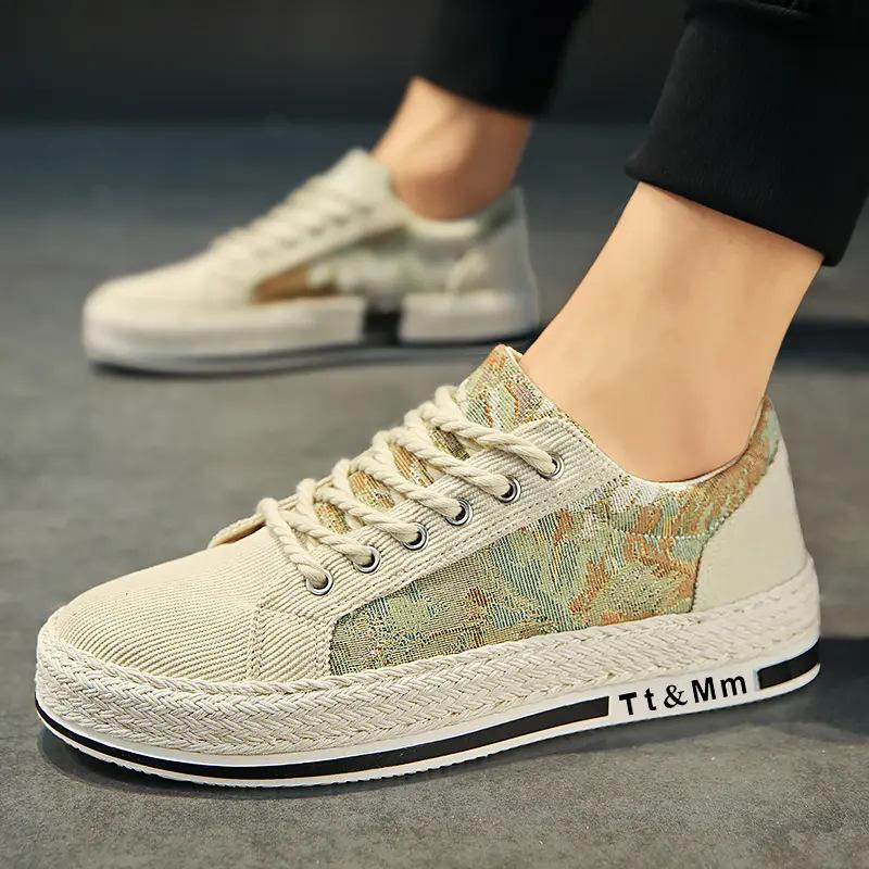 

Летняя рабочая дышащая обувь для отдыха и учебы, мужская тканевая обувь, модная обувь, спортивная обувь, мужская обувь с одной педалью, легкая обувь для отдыха на природе 39