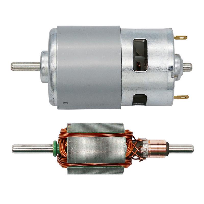 Μίνι Κινητήρας DC Υψηλής Ταχύτητας 12V 775/795/895 με Διπλά Ρουλεμάν και Υψηλή Ροπή