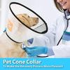 Pet Elizabeth Collar Puppy Anti Bite Grasping Collar for Small Large Dogs Recovery Cone Ring Cats Neck Wound Healing Accessories