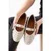 Women's Buckle Strap Flat Shoes
