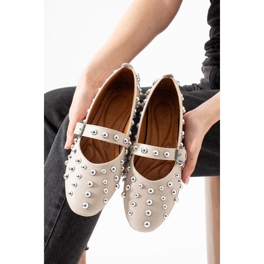 Women's Buckle Strap Flat Shoes