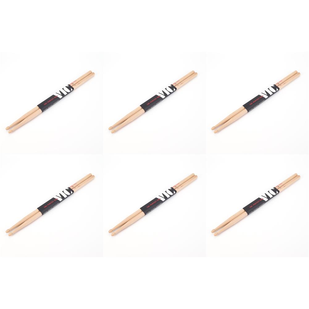 12-2PCS Drumsticks 5A/7A Drum Sticks Consistent Weight and Pitch Wooden Mallets Hickory Drumsticks For Acoustic/Electronic Drum