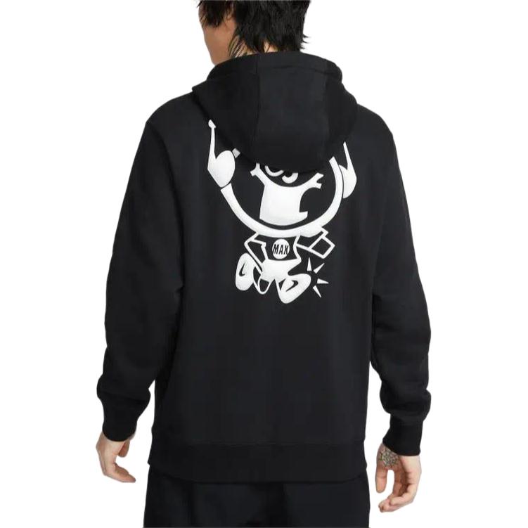 New Nike Club Sweatshirt Men's Black HQ2970-010