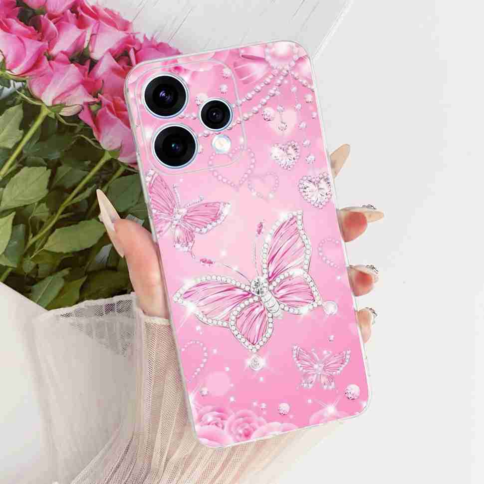 For Oppo Reno15 Reno 15 5G Casing Cute Cat Animal Soft Silicone Back Cover For Oppo Reno15 5G Protective Cases 6.59" Fundas