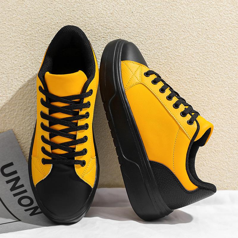 TUINANLE Men's Slip-on Skate Shoes, Round-toe Slip-ons, Casual Lightweight Sports Shoes, Women Flat Shoes