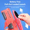 Children's Foam Ejection Aircraft Toys Parent-Child Interaction Foam Aircraft Park Fire Outdoor Sports Hand Toss Flying Toy Boys