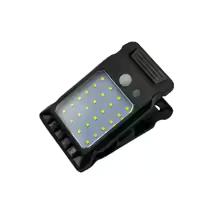 

Solar Security Light Outdoor Motion Sensor Clip, Super Bright Garden,IP65 Waterproof Outside Camping Lights 1pcs