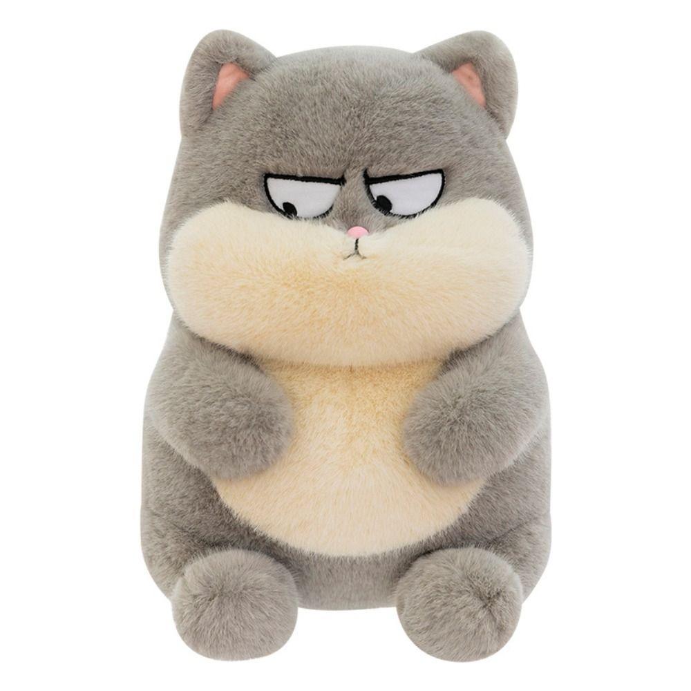 Interactive Cat Stuffed Animal Doll PP Cotton Kitty Stuffed Animals Toys  Decoration Gifts