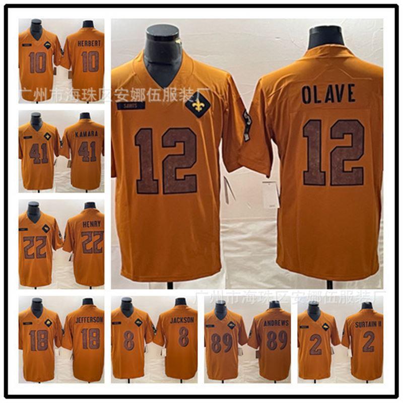 Classic Tribute NFL Style Football Jersey Men - 32 Team Designs Cotton Blend Wear