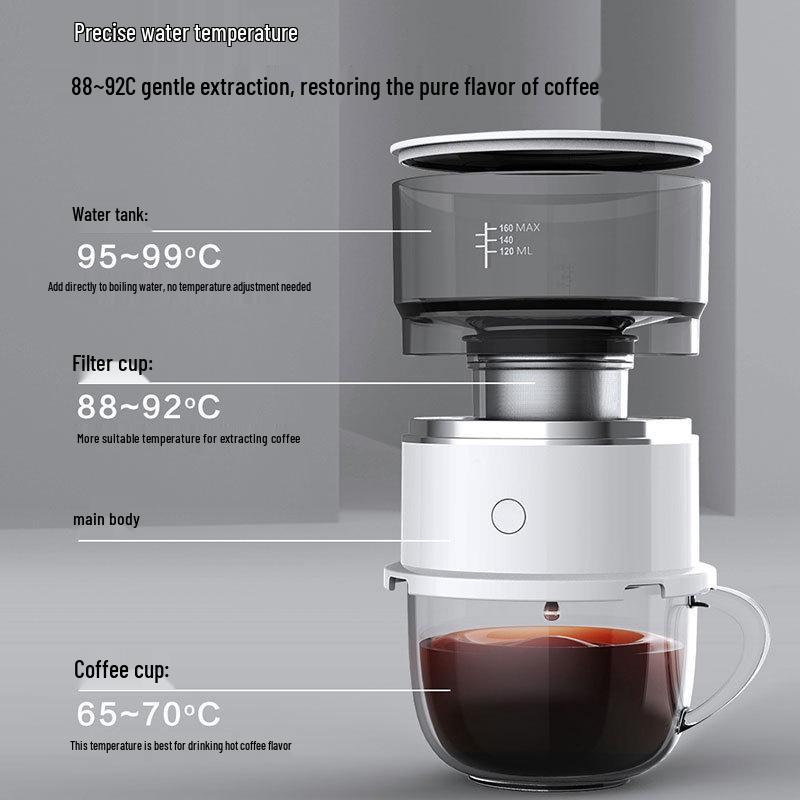 Popular Compact American Manual Drip Coffee Maker for Camping and Travel