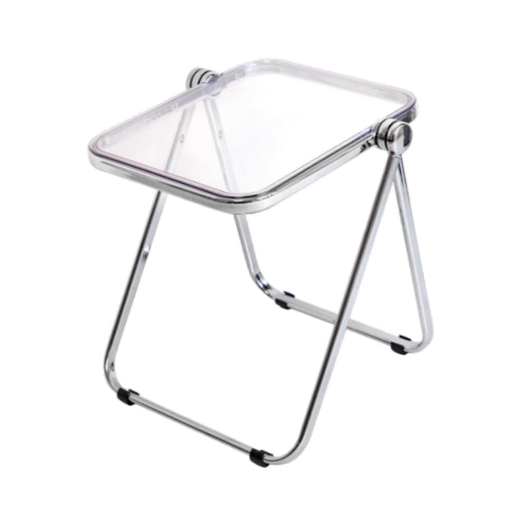Folding Tray Table Tiny Desk Save Space Practical Stable Sturdy Portable Small Folding Table for Bedroom Dorm Home Apartment