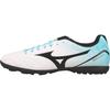 Folgado Ag Wide Round Toe Lace-Up Low-Top Shock Absorption Balance Impact Resistant Soccer Shoes Men Sneaker White Blue P1GD219425