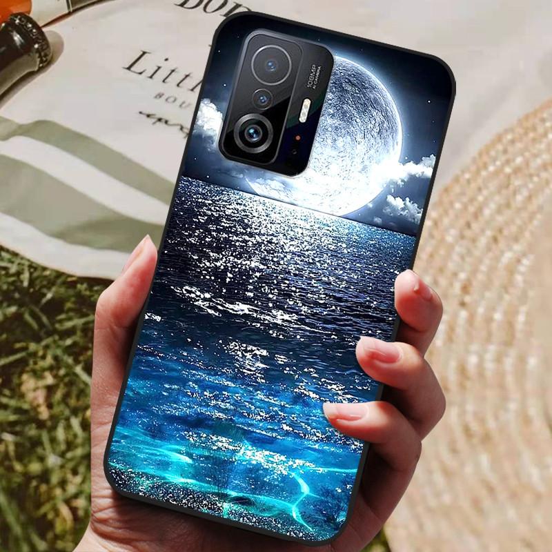 Für Xiaomi 11T Pro Hülle Für Xiaomi mi 11T Pro Hüllen Stoßfestes Silikon Weiches TPU Handy Rückseite Abdeckung Für Xiaomi 11T Pro Fundas