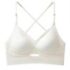 Beautiful Backless Seamless Ice Silk Bra - Women's Thin Summer Wire-Free Push-Up Design