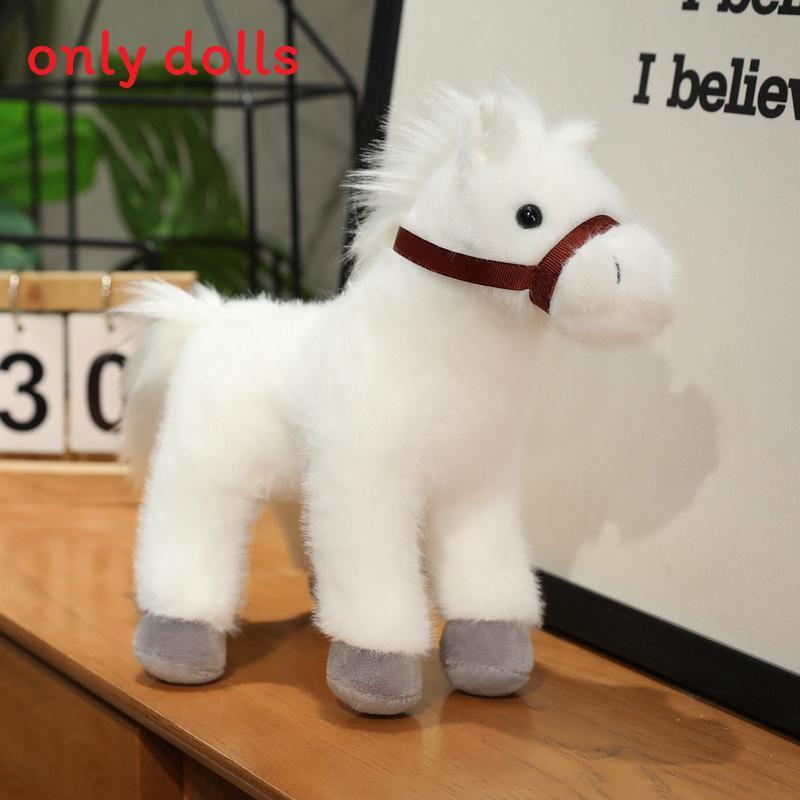 Zodiac Horse Plush Toy With Pp Cotton Filling For Kids Bedtime Gifts