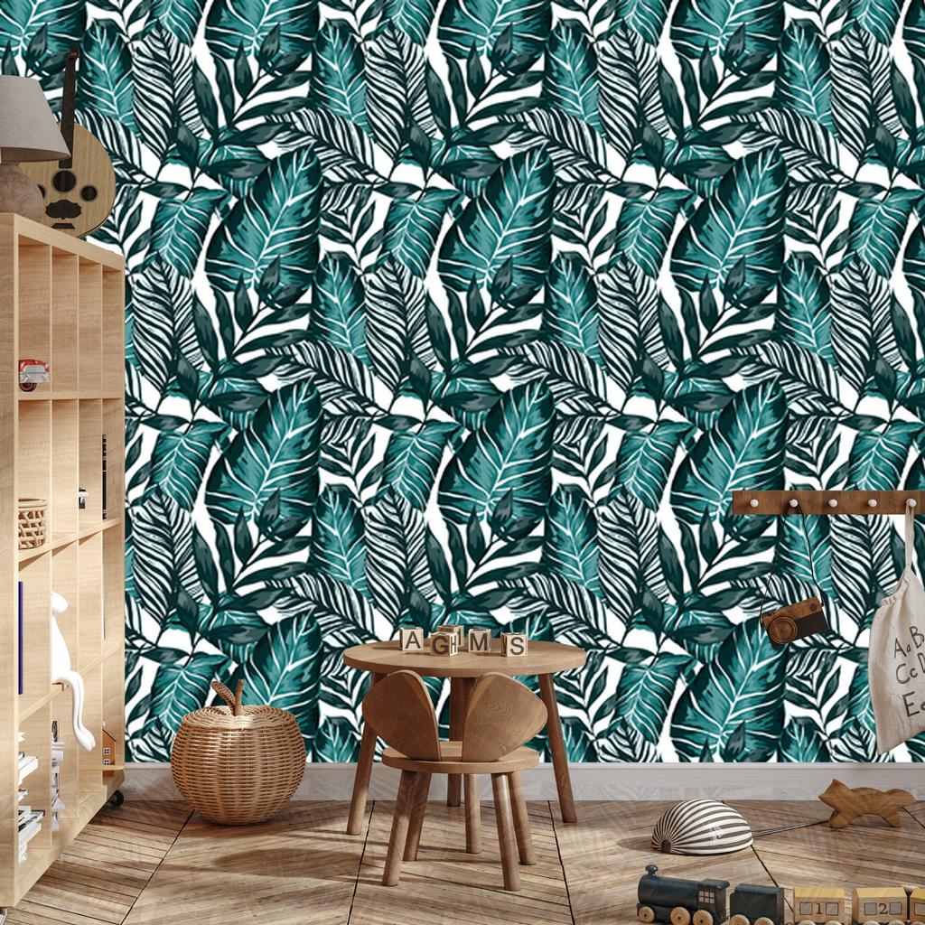 Beautiful Leaves Wallpaper for Living Room and Bedroom 50x1000