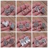 Tree Earring Women Drop Earrings Round Tree Dangle Earrings Women Fashion Jewelry Gift For Women