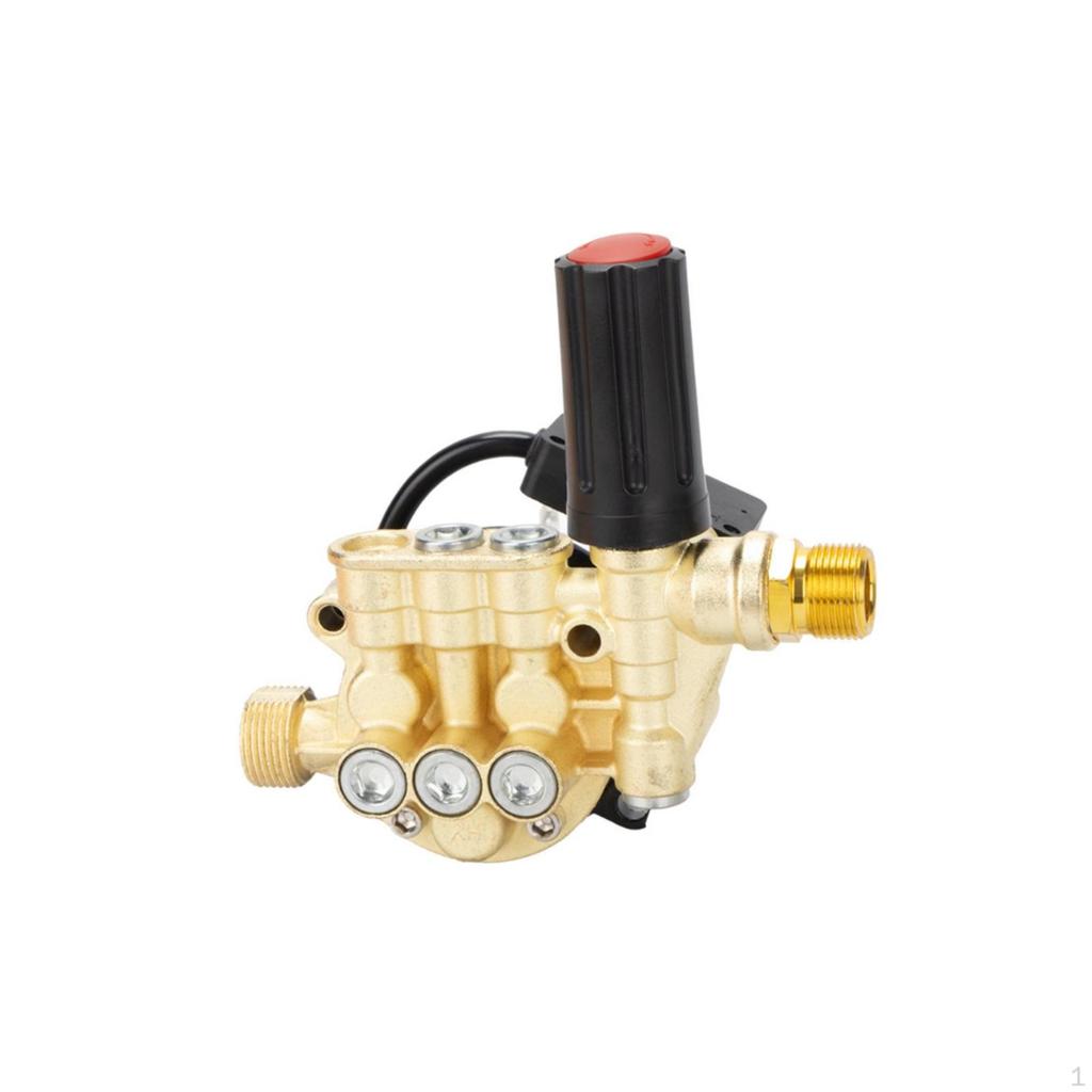 12Plunger Pump Head AdjustablePressure Assembly Replacement for Hobbyists, Homeowners,
