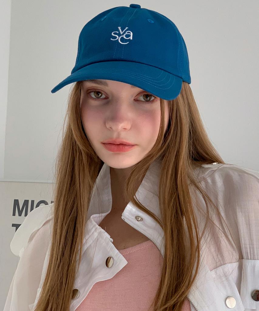 Baseukala Vasc Logo Stitch Embroidered Ball Cap Blue