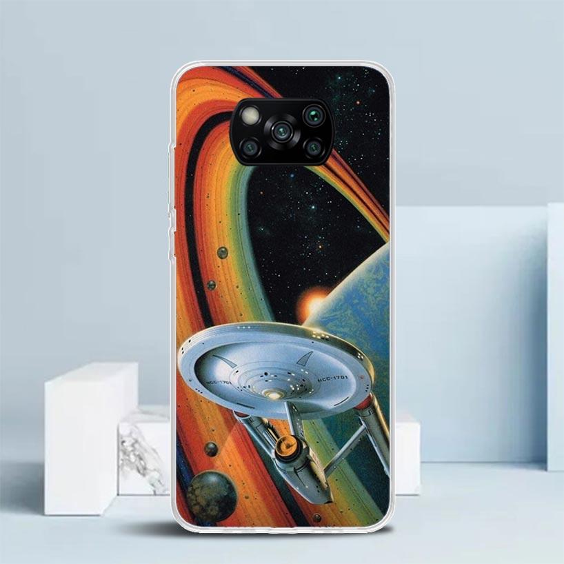 Star Movie T-Trek Soft Cover for Xiaomi Poco F7 Ultra X7 X6 X5 Pro M7 Phone Case Redmi 15 15C 13 13C 12 12C 10 10C Print Shell P