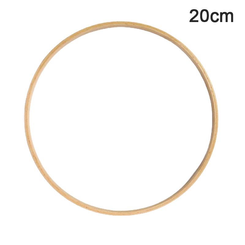 

Модные и прочные поделки из дерева бамбуковый круг для вышивки крестом ручные швейные инструменты 20cm