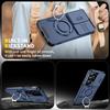 For Samsung Galaxy S21 S22 S23 S24 S25 S26 Ultra S26 S25 Edge S25 Plus Camera Sliding Window Ring Magnetic Charging Phone Case