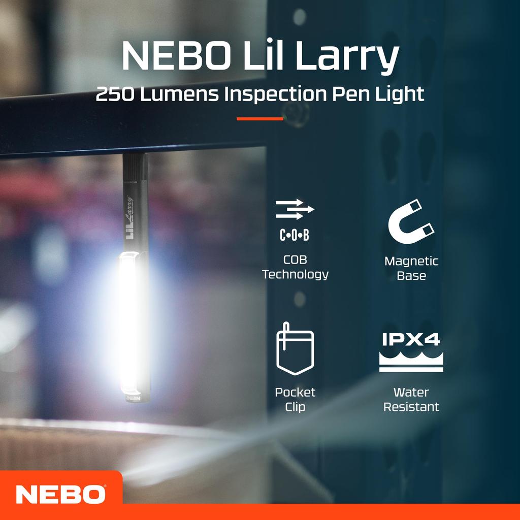 Rechargeable LED Light "LIL LARRY" NEB-6373-G