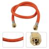 RV Propane Hose 1/4-19 Left Tooth Connector, Low-Pressure PVC Oven Pipe For LPG/Butane Appliances Rubber Connection Oven Hose