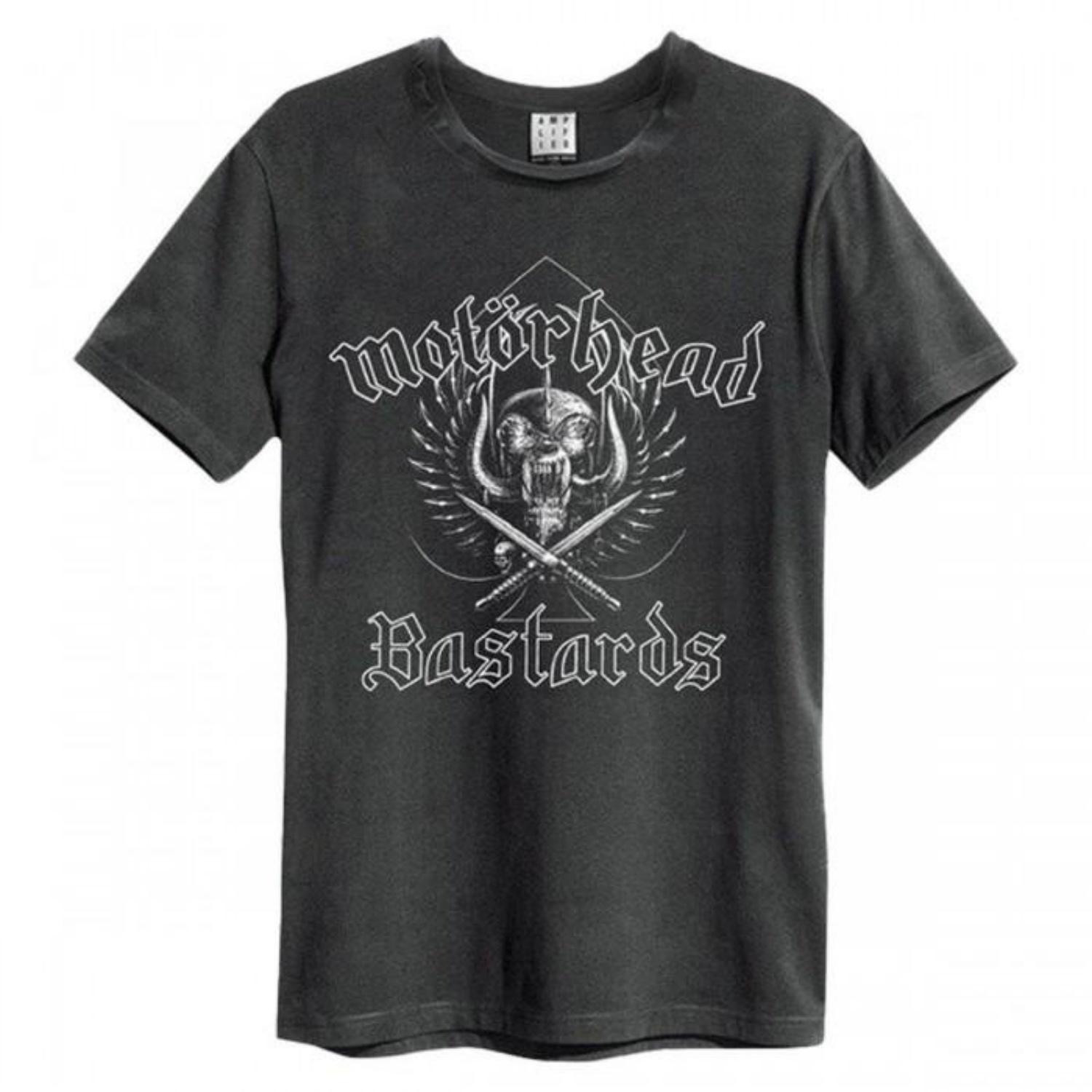 Amplified Unisex Adult Bastards Motorhead T-Shirt S