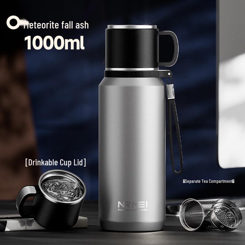 2025 Large Capacity Insulated Kettle with Tea Infuser – Unisex