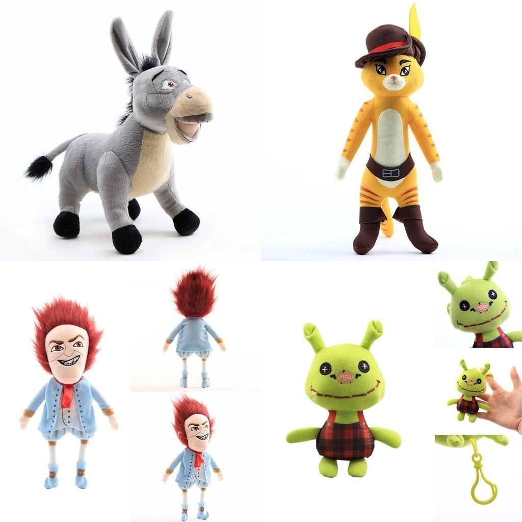 Prinzessin Fiona und Monster Shrek Plüschtier für Kleinkinder