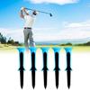 Flexible Plastic Golf Practice Equipment  Plastic Golf Tees Step Down Golf Accecory for Improved Game Experiences
