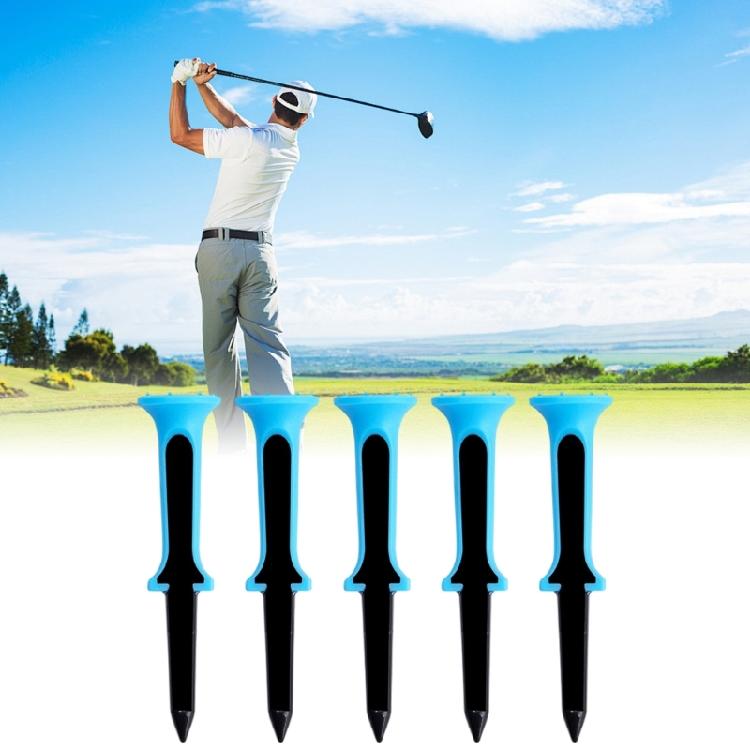 Flexible Plastic Golf Practice Equipment  Plastic Golf Tees Step Down Golf Accecory for Improved Game Experiences