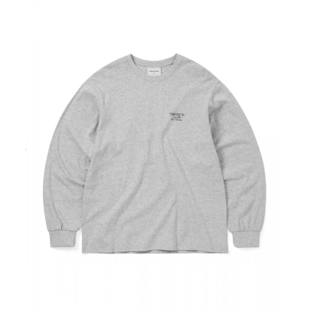 ThiSiSneverthat Circa 2010 L S Tee Heather Grey S