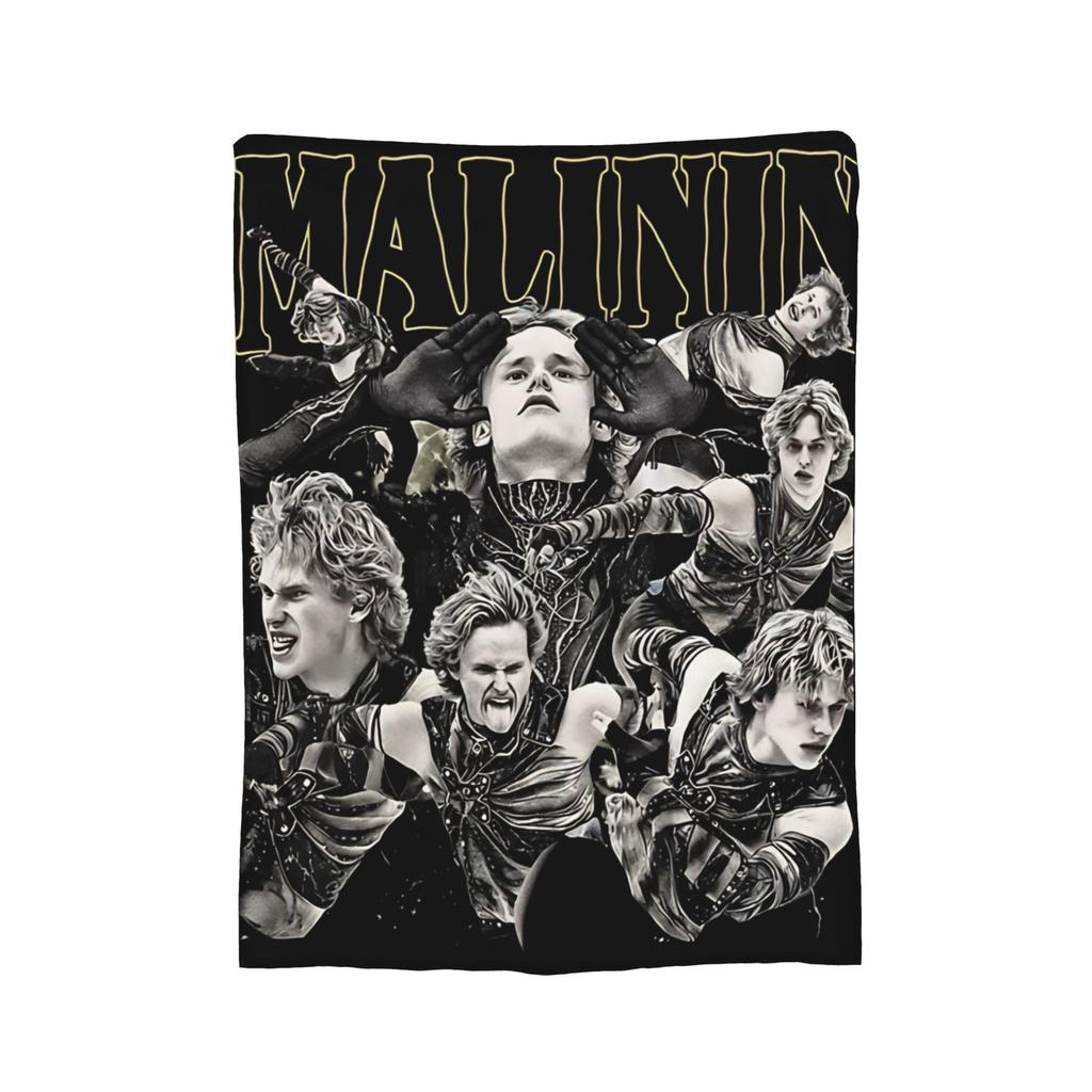 Super Soft Quad Jump Ice Skating Ilia Malinin Throw Blanket Premium Flannel Fleece Blanket Fuzzy Plush Blankets All Season Use