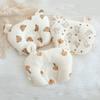 Soft & Breathable Baby Pillow Multi-pattern Pillow Essential Support for Delicate Necks & Heads Used for All Seasons-