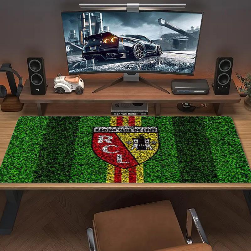 RC Lens Color Mouse Pad Large Gaming Table Cushion Non-slip Laptop Tablet Big Mousepad XXL Mat Mini PC Playmat With Lock edge