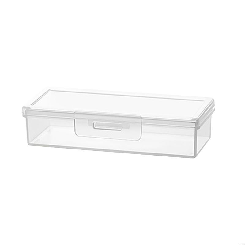 

Transparent Book Pencil Cases Large Storage Box Stationery Pencil Storage Box
