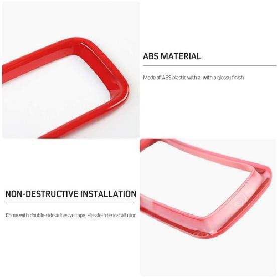 - Jeep Renegade Front Grill Grille Erts | Red | Easy Tallation | 1 Year Manufacturer Warranty Car Exterior Accessories