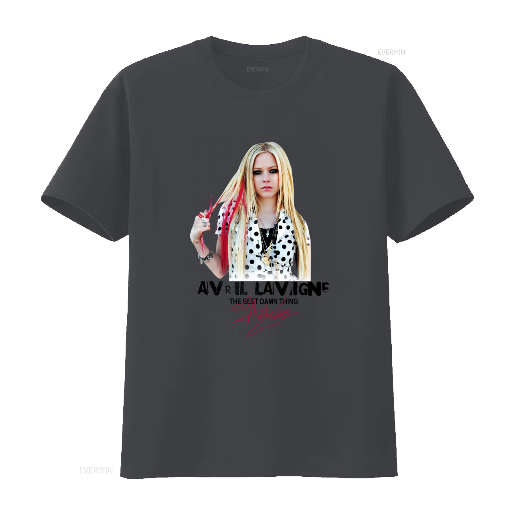 

Avril Lavigne The Best Damn Thing Signature T Shirt for Family Fans Sizes S 234Xl H1361 vintage Washed Soft Stylish Breathable 4XL