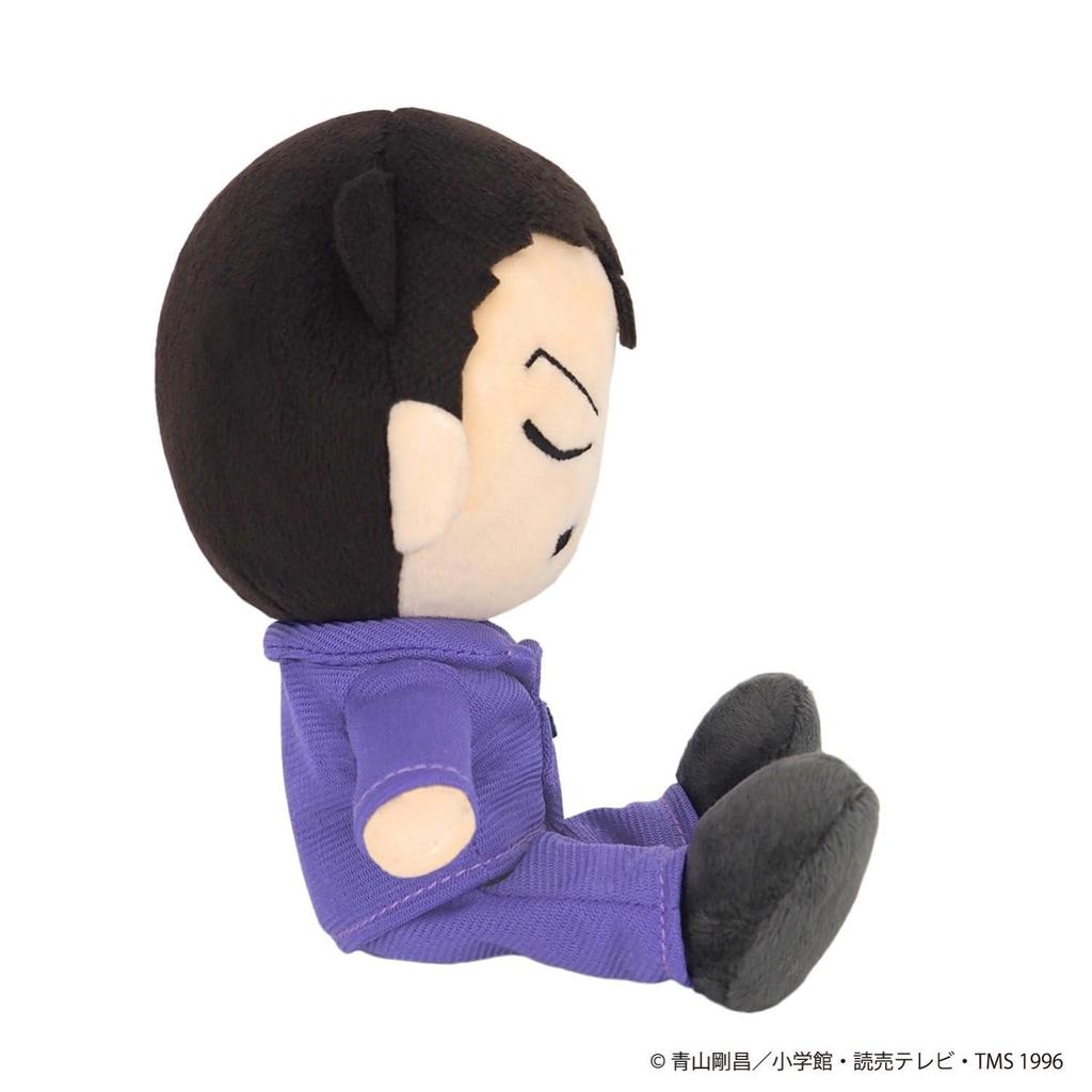 Sanei Boeki Detective Conan Fuwafuwa Friends Sleeping Kogoro (S) W11 x D8 x H20cm Stuffed Toy FCN06