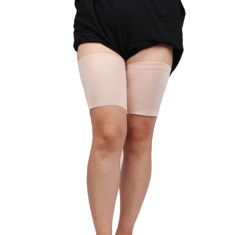 Outdoor Sports Silicone Non-slip Skin Protection Knee Pads Sports Calf Stretch Support Thigh Leg Sets, Size: 52-60cm