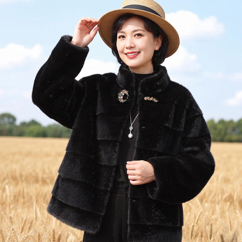 YUZHAOLIN Women's Faux Fur Winter Coat