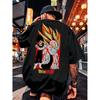 Anime Dragon Ball Vegeta Mens and Womens Summer TShirt Harajuku Vintage Short Sleeve Loose Large Casual Comfortable Y2k Top