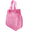 Breathable Toiletry Storage Bag Visible Swimming Washbag Bath Bag Mesh Handbag  Outdoor