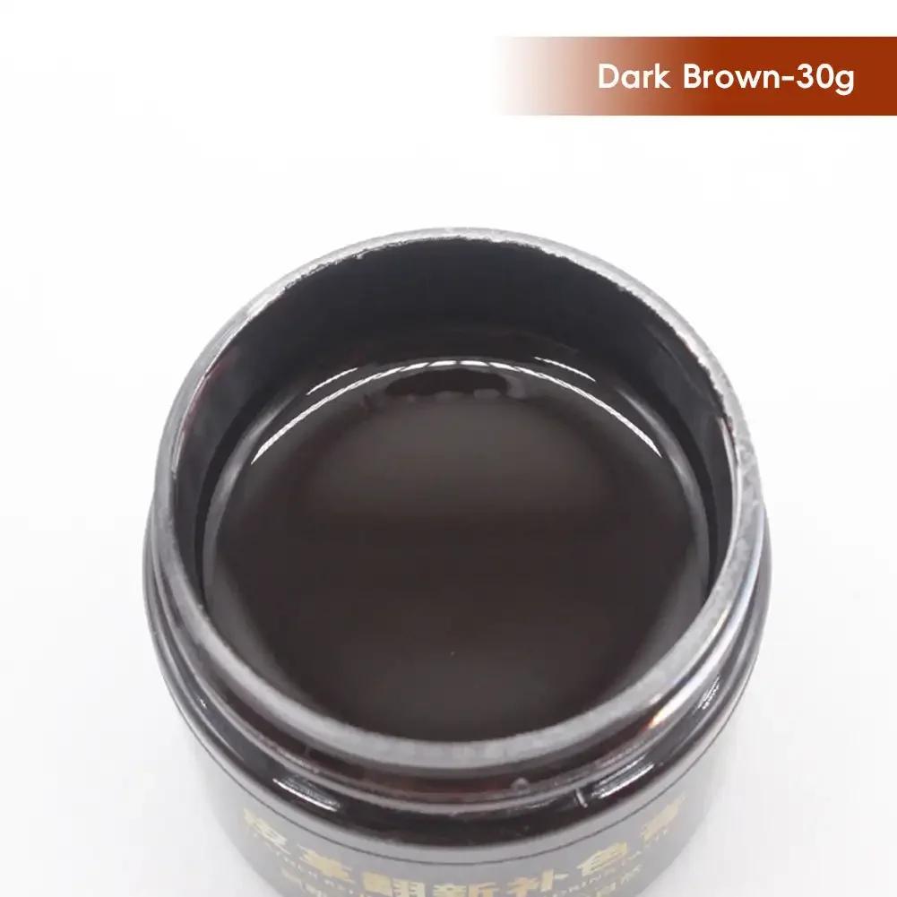 Leather Vinyl Repair Kit 30g Car Seat Cleaner Paint Care for Auto Sofa Leather Repair Coats Holes Scratch Cracks Repair Kit