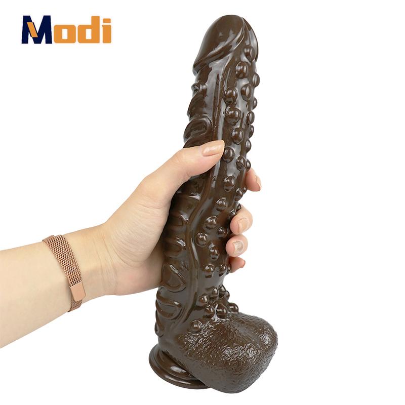 MoDi Dildo Realistic Fake Dick Penis Butt Plug Sex Toys for Woman Men Vagina Anal Massage