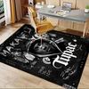 1pc Rap,Legend,Hip Hop Office Carpet Soft Polyester Non slip Machine Washable Indoor Carpet Living R